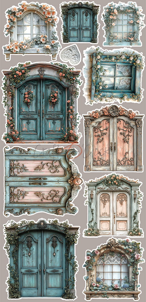 Craft O'Clock - Sprites of Harmony - Extras Set - FLOWERS