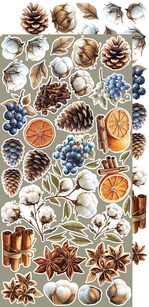 Craft O'Clock - Jolly Season - Extras Set - Mix