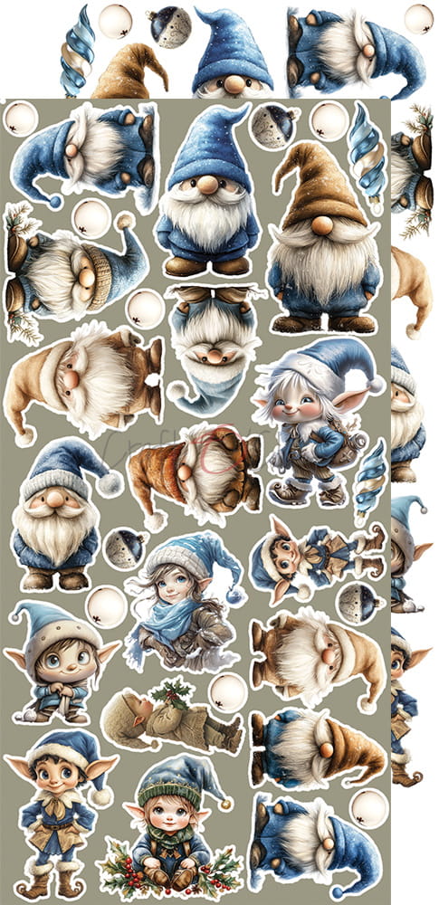 Craft O'Clock - Jolly Season - Extras Set - Flowers