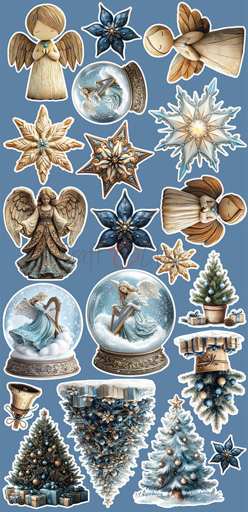 Craft O'Clock - Jolly Season - Extras Set - Mix