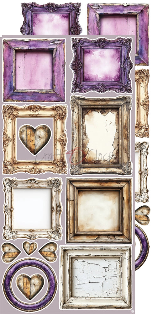 Craft O'Clock - Plum & Caramel - Extras Set - Mix