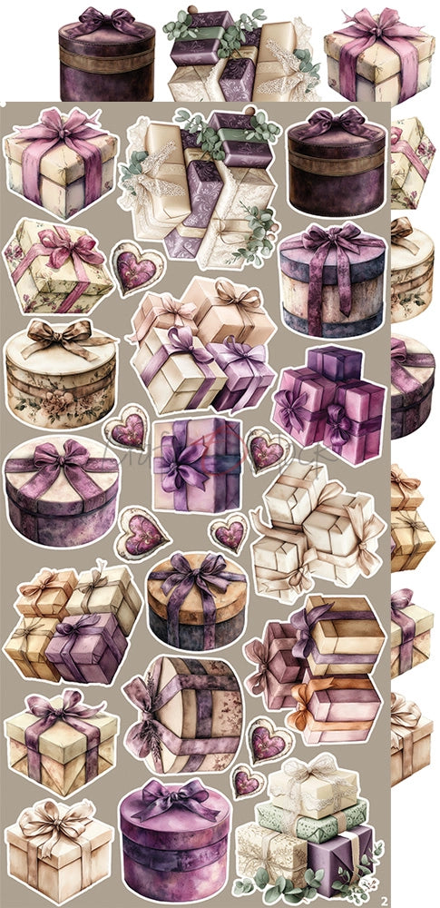 Craft O'Clock - Plum & Caramel - Extras Set - Mix