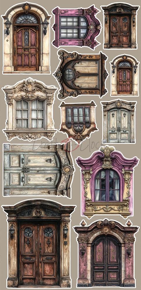 Craft O'Clock - Plum & Caramel - Extras Set - Mix