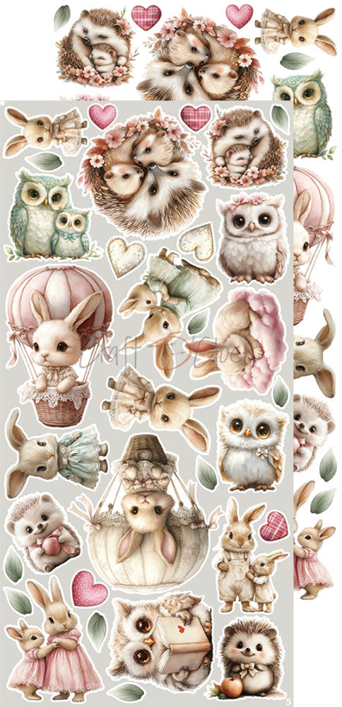 Craft O'Clock - Baby Girl Universe - Extras Set - Flowers & More