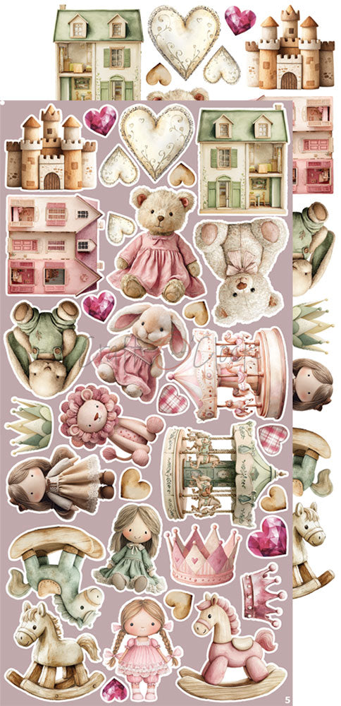 Craft O'Clock - Baby Girl Universe - Extras Set - Baby Girl
