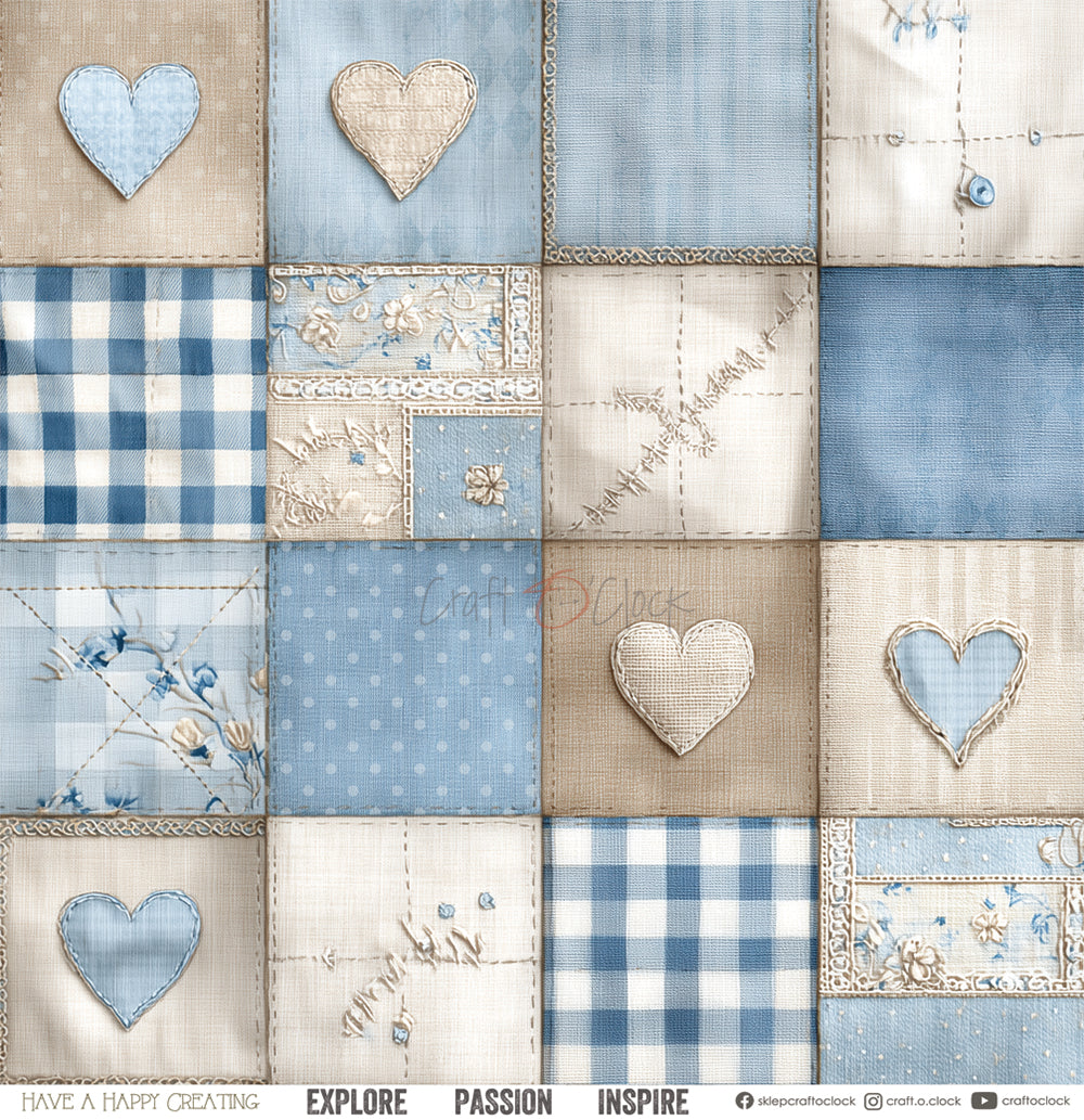 Craft O'Clock - Baby Boy Universe - Paper Pack - 12 x 12"