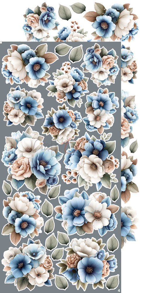 Craft O'Clock - Baby Boy Universe - Extras Set - Flowers & More