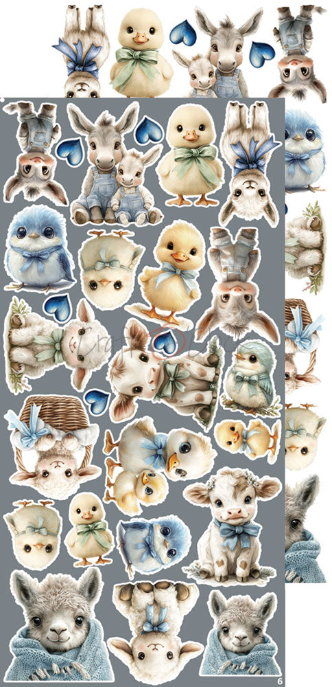 Craft O'Clock - Baby Boy Universe - Extras Set - Flowers & More