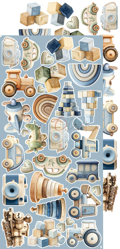 Craft O'Clock - Baby Boy Universe - Extras Set - Baby Boy