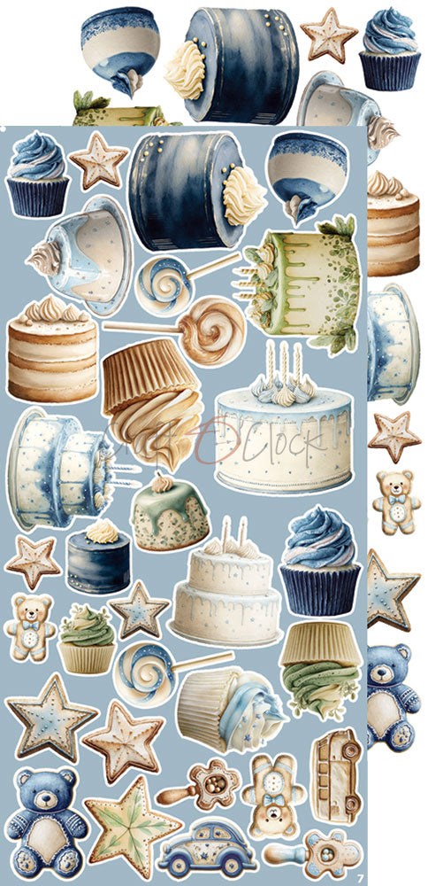 Craft O'Clock - Baby Boy Universe - Extras Set - Baby Boy