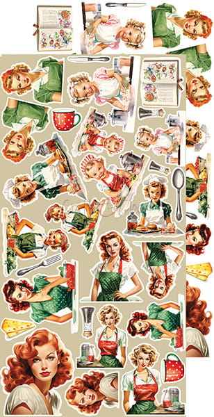 Craft O'Clock - Kitchen Mode - Extras Set - Kitchen Lover