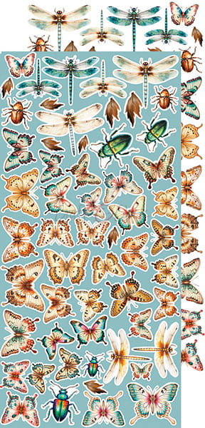 Craft O'Clock - Vintage Sonata - Extras Set - Flowers