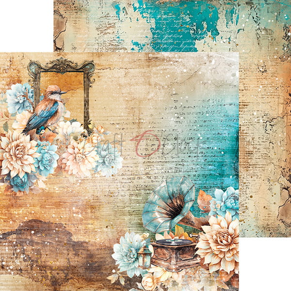 Craft O'Clock - Vintage Heaven - Mix Paper Pad - 8x8"