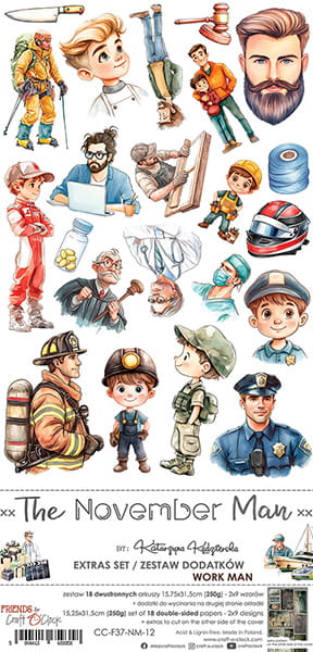 Craft O'Clock - The november man - Extras Set - Work Man