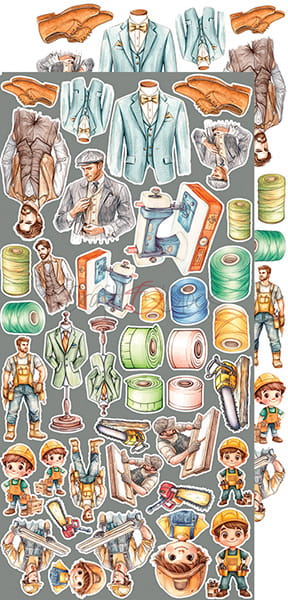 Craft O'Clock - The november man - Extras Set - Work Man