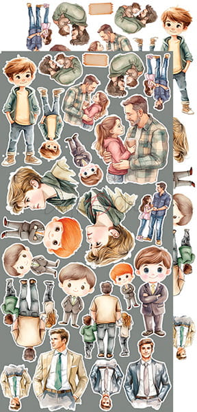 Craft O'Clock - The november man - Extras Set - Work Man