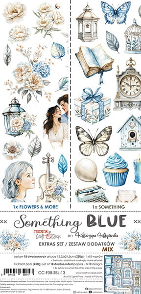 Craft O'Clock - Something blue - Extras Set - Mix
