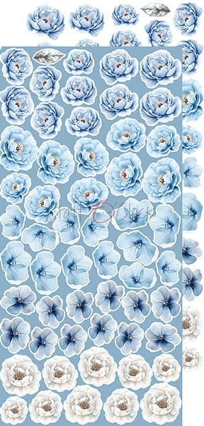 Craft O'Clock - Something blue - Extras Set - Mix