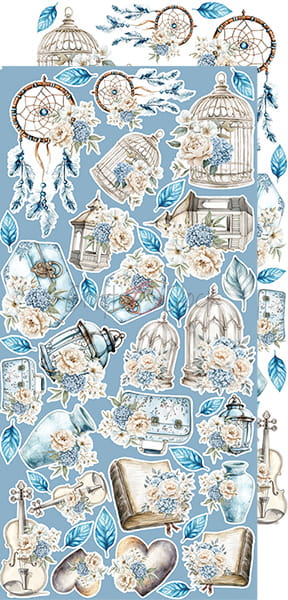 Craft O'Clock - Something blue - Extras Set - Mix