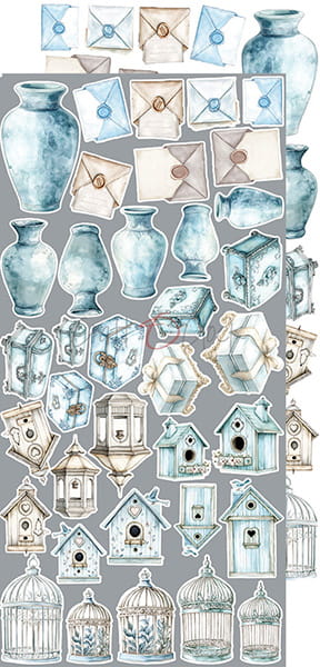Craft O'Clock - Something blue - Extras Set - Mix