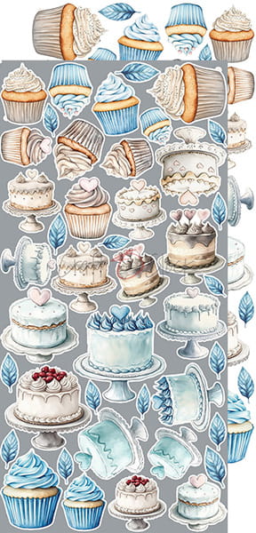 Craft O'Clock - Something blue - Extras Set - Mix