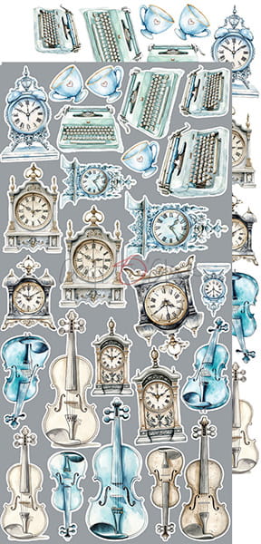 Craft O'Clock - Something blue - Extras Set - Mix