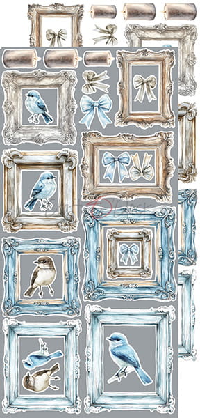 Craft O'Clock - Something blue - Extras Set - Mix