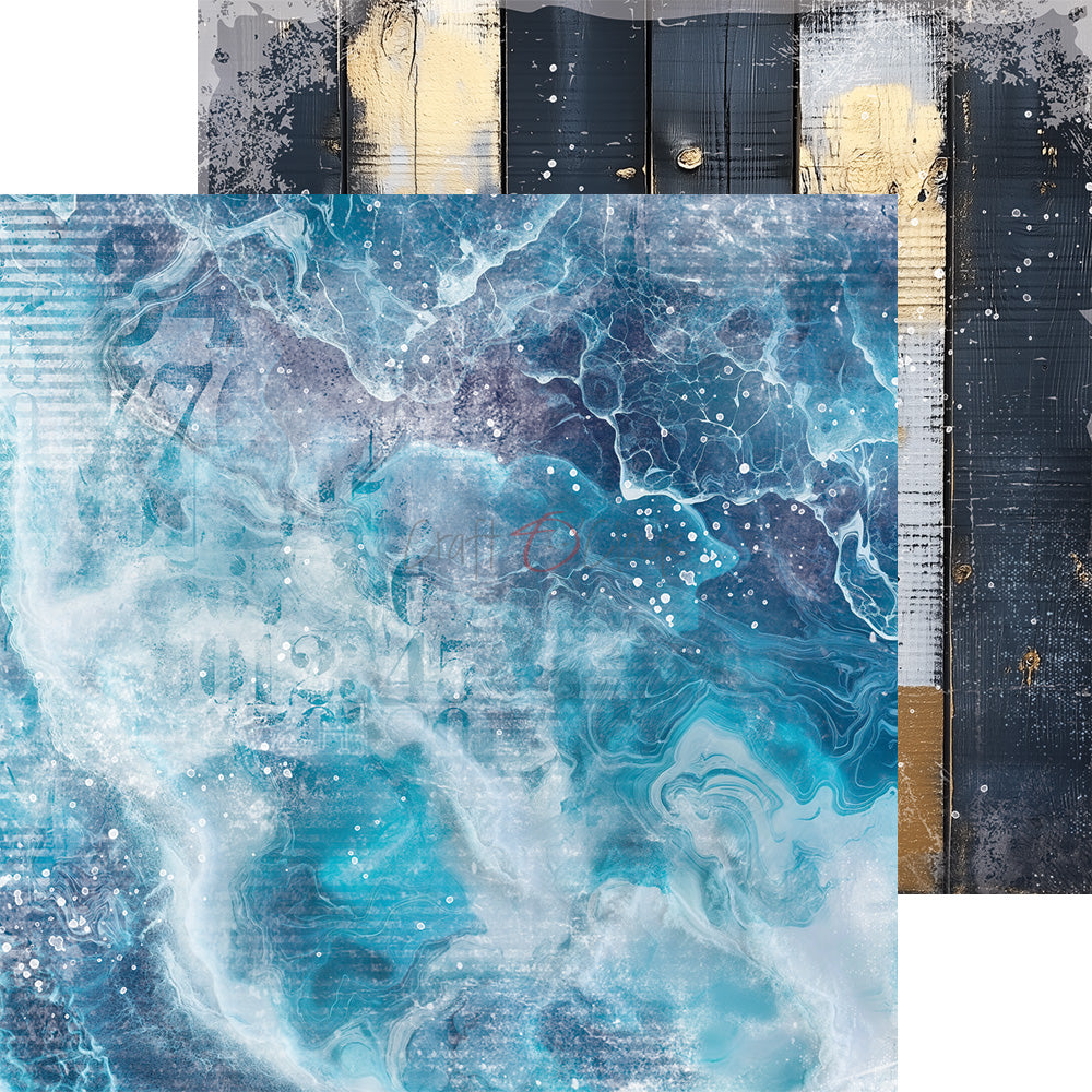 Craft O'Clock - Emerald tales - Basic Paper Pad - 8x8"