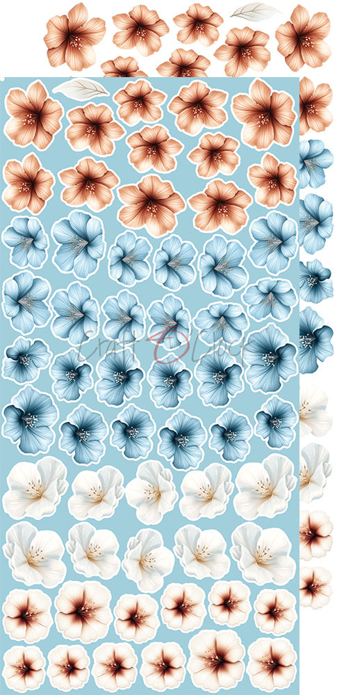 Craft O'Clock - Emerald Tales - Extras Set - Flowers