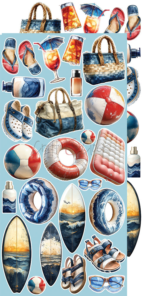 Craft O'Clock - Emerald Tales - Extras Set - Flowers