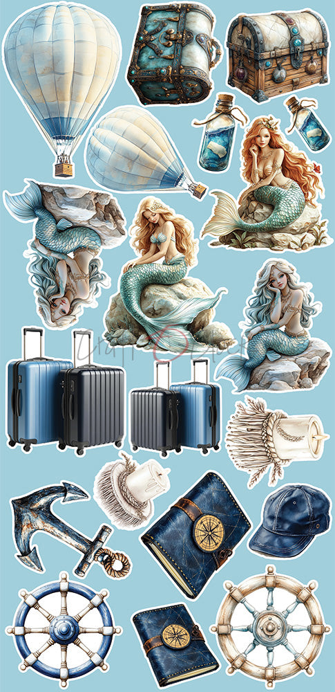 Craft O'Clock - Emerald Tales - Extras Set - Flowers