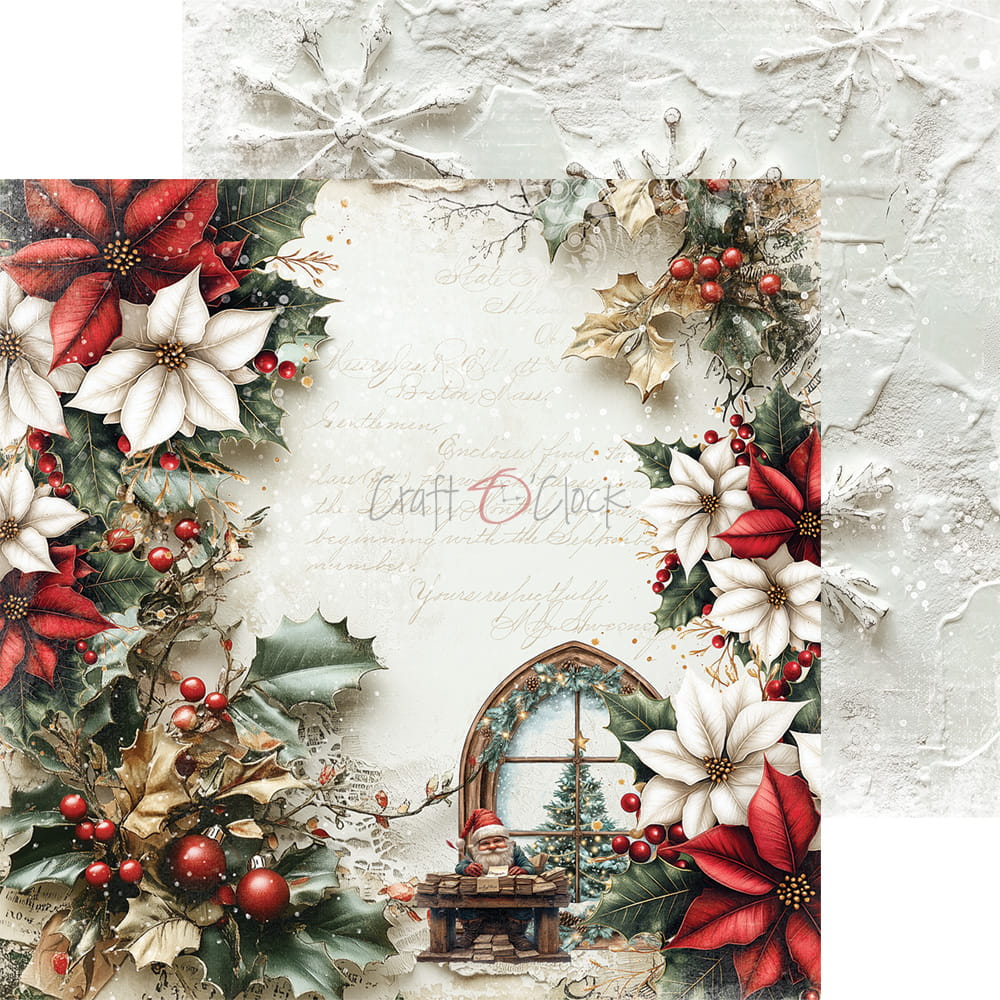 Craft O'Clock - Oh, Christmas Night - Extras Set - MIX - 8x8"