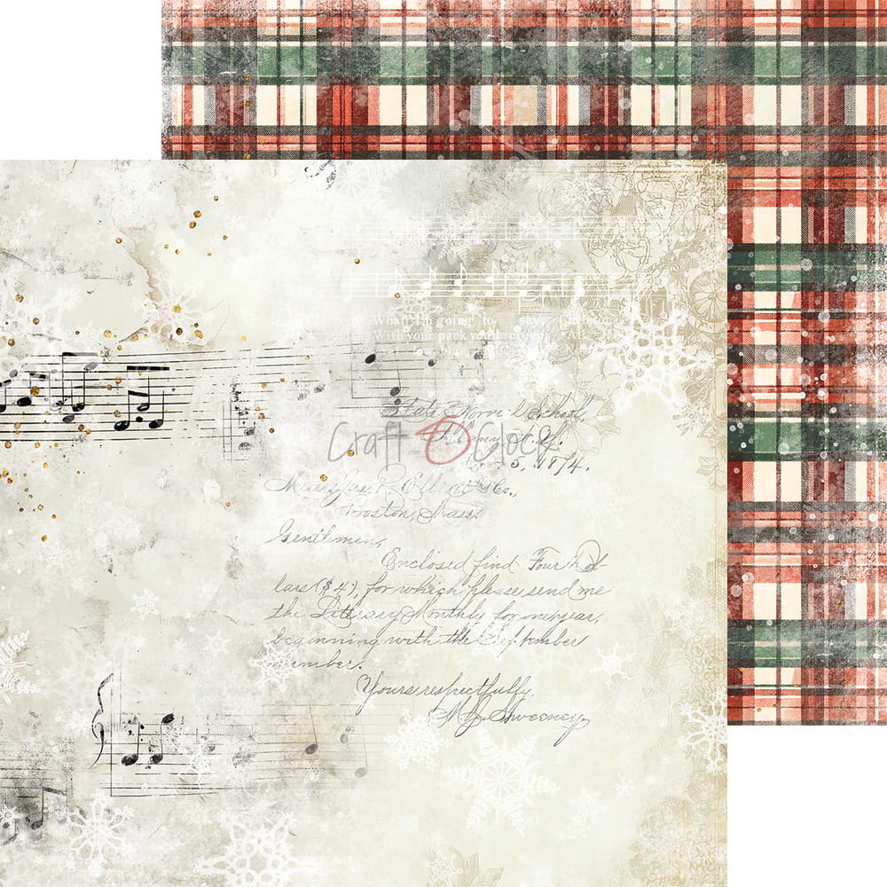 Craft O'Clock - Oh, Christmas Night - Extras Set - MIX - 8x8"