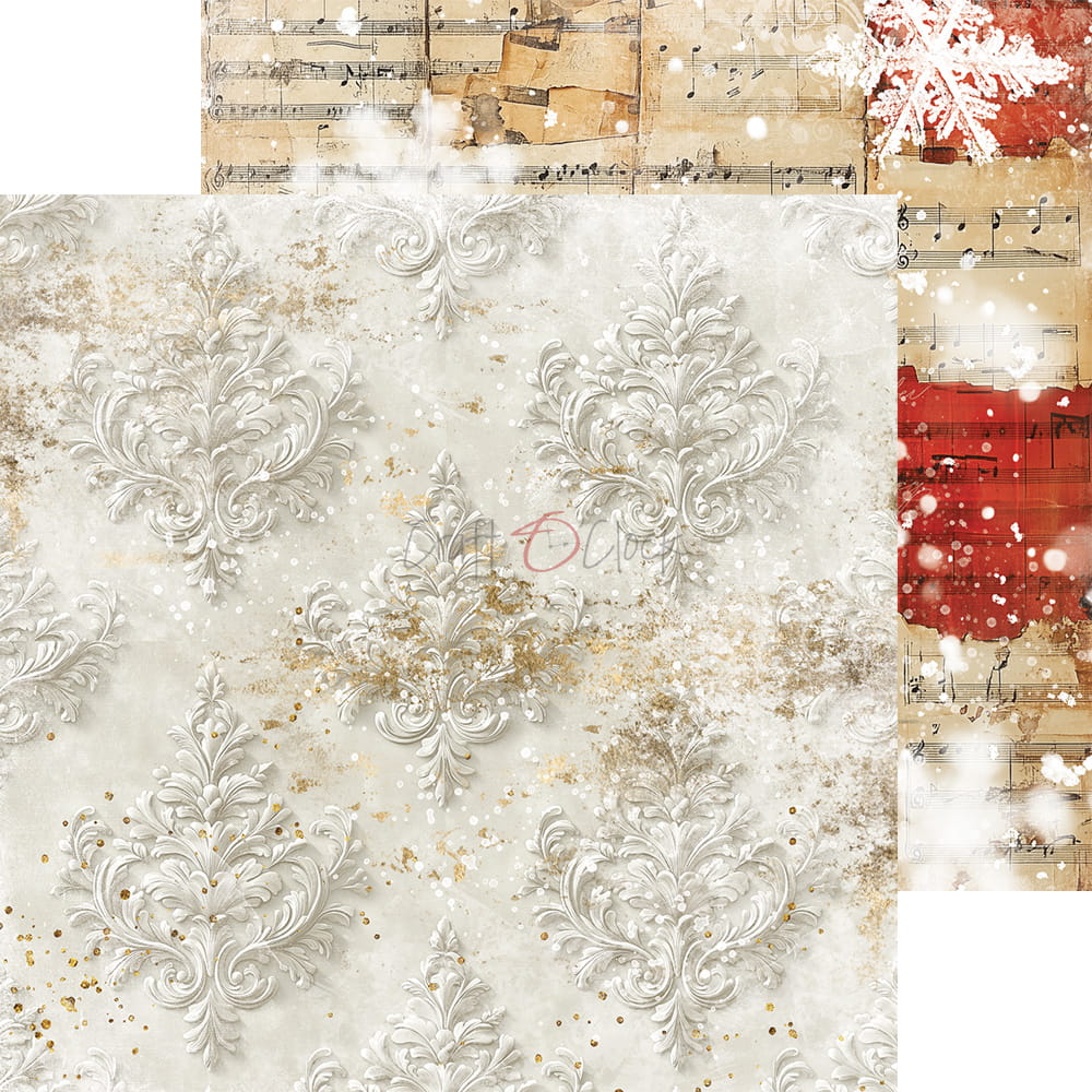 Craft O'Clock - Oh, Christmas Night - Extras Set - MIX - 8x8"