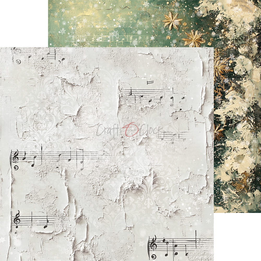 Craft O'Clock - Oh, Christmas Night - Extras Set - MIX - 8x8"