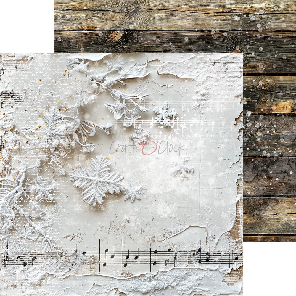 Craft O'Clock - Oh, Christmas Night - Extras Set - MIX - 8x8"