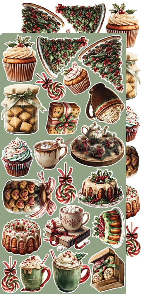 Craft O'Clock - Oh, Christmas Night - Extras Set - CHRISTMAS