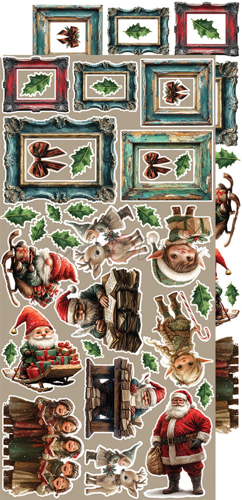 Craft O'Clock - Oh, Christmas Night - Extras Set - FLOWERS