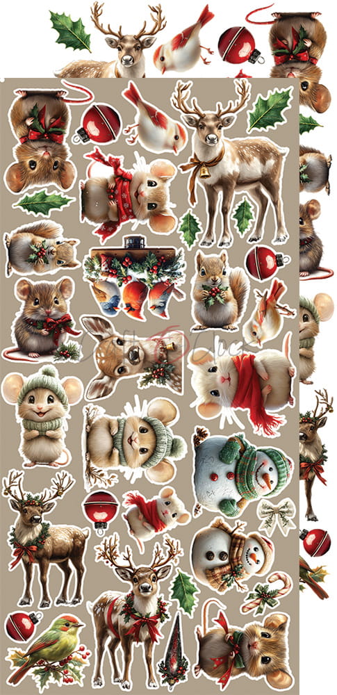 Craft O'Clock - Oh, Christmas Night - Extras Set - FLOWERS