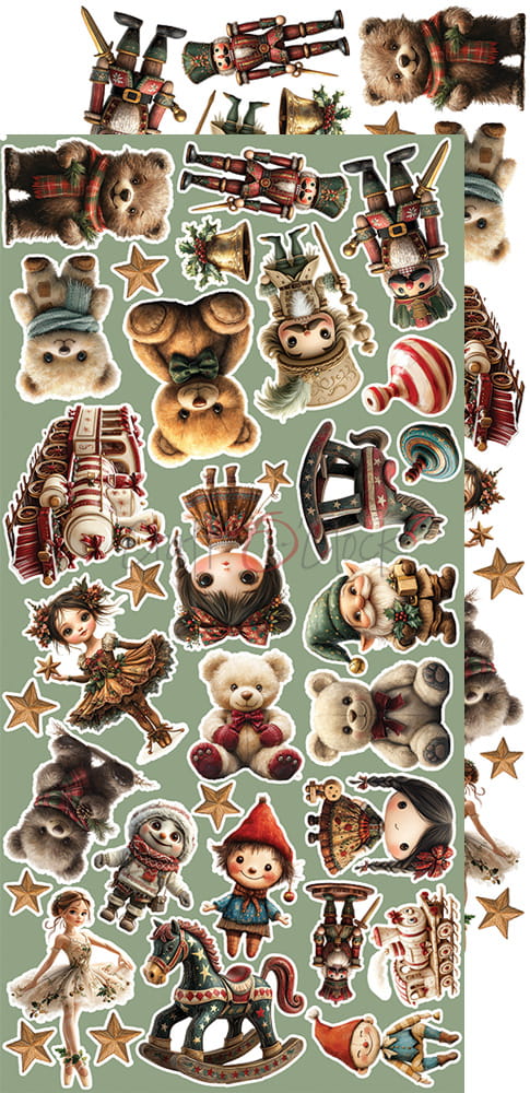 Craft O'Clock - Oh, Christmas Night - Extras Set - CHRISTMAS