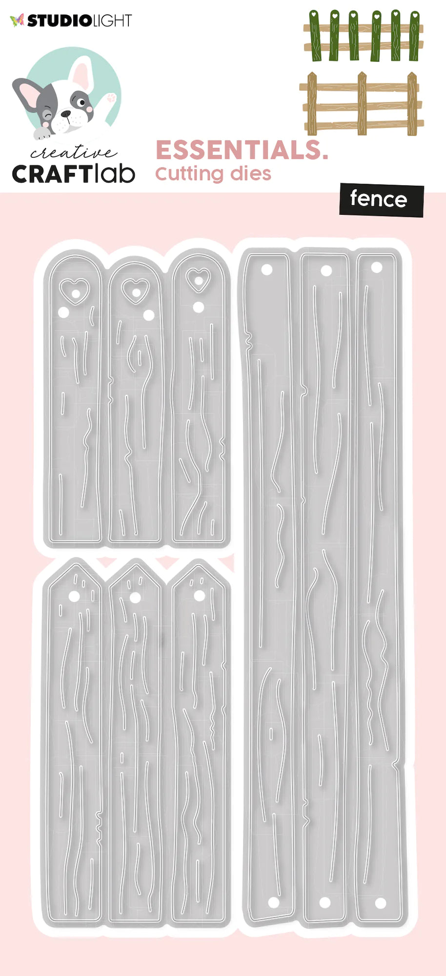 Studiolight - Craftlab cutting Dies - Fence