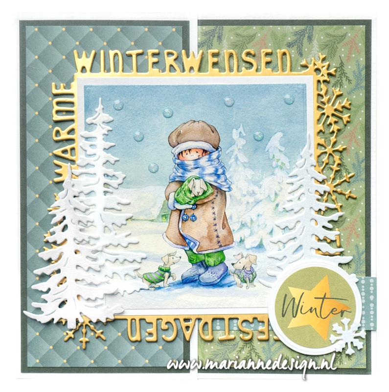 Marianne Design - Dies - LR0873 - Set of Pines