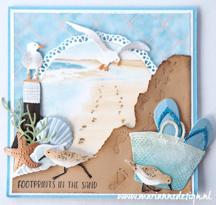 Marianne Design - Dies for preging - LR0598 - Footprints