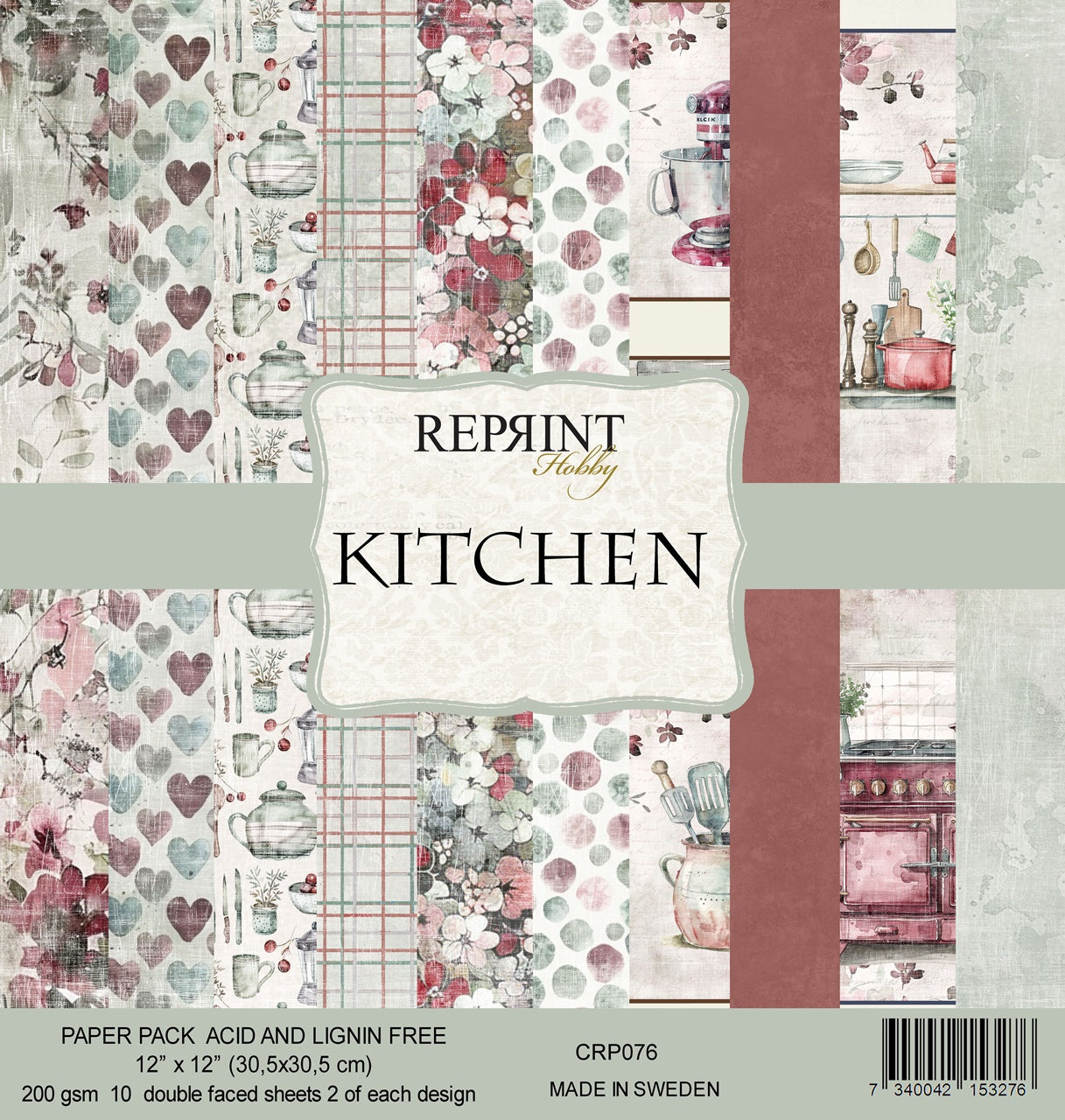 Reprint - Kitchen Collection Pack - 12 x 12"