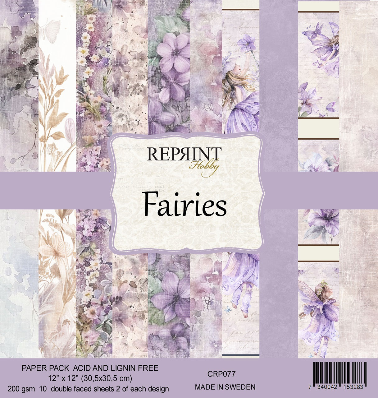 Reprint - Fairies Collection Pack - 12 x 12"