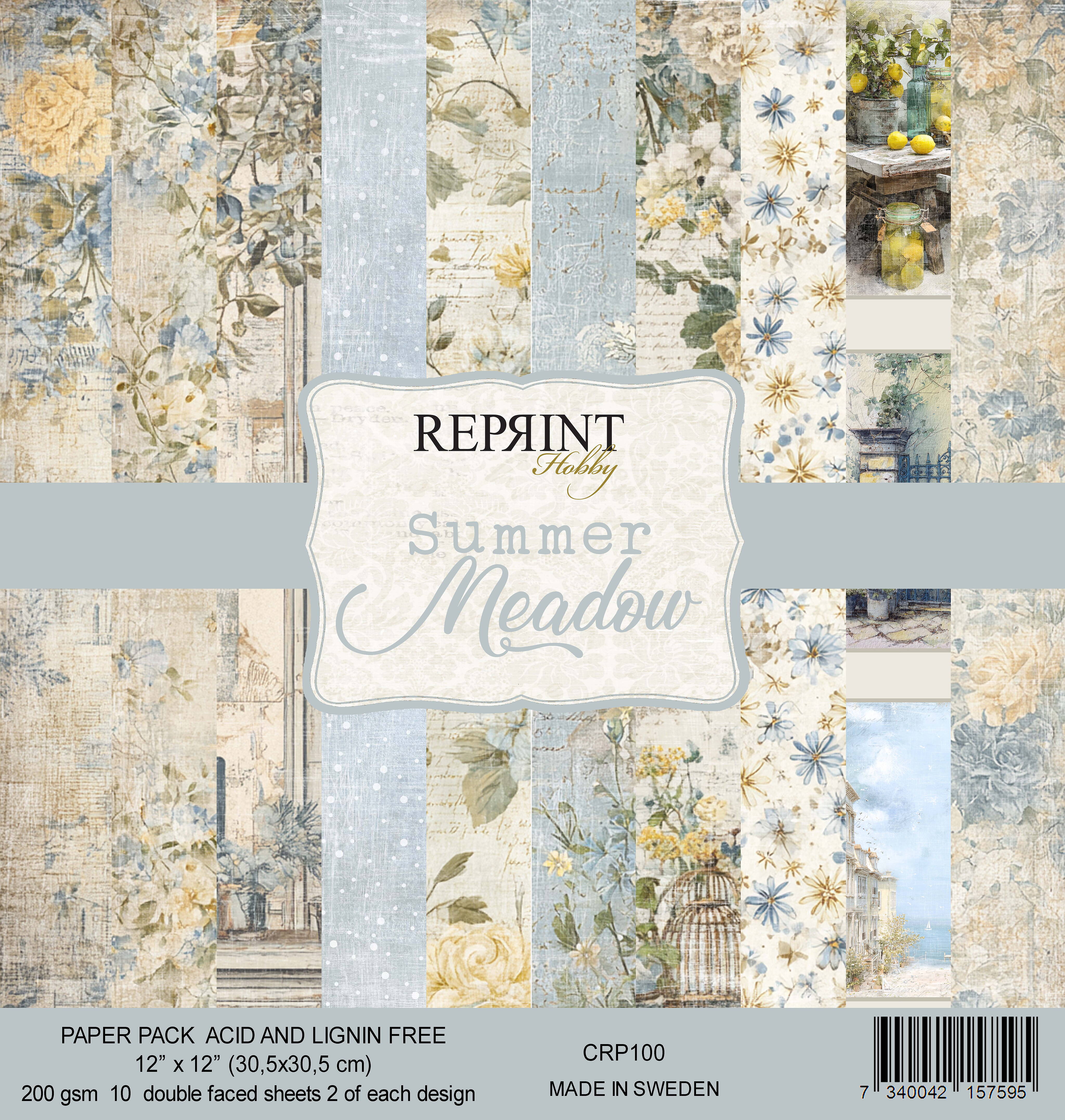 Reprint - Summer Meadow Collection - Collection Pack - 12 x 12"