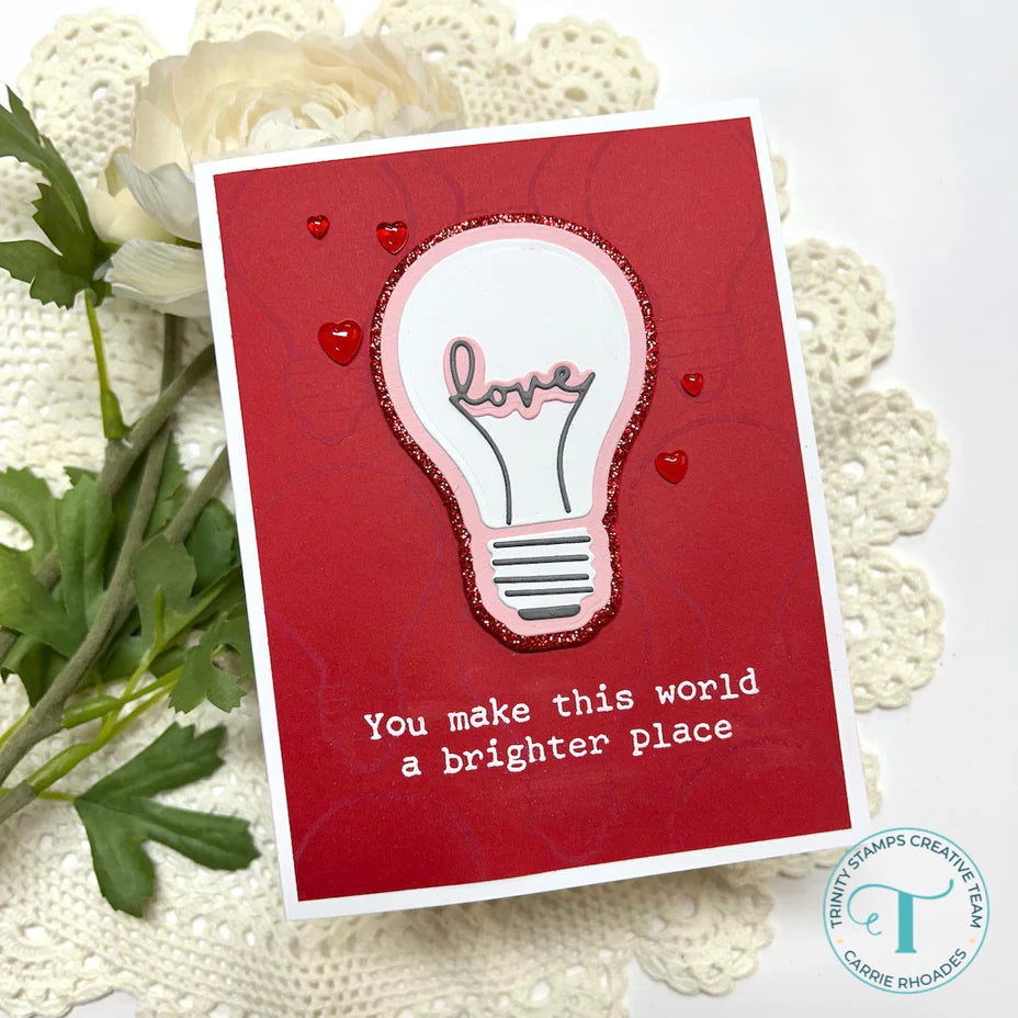 Trinity stamps - Die set - Thanks A Watt