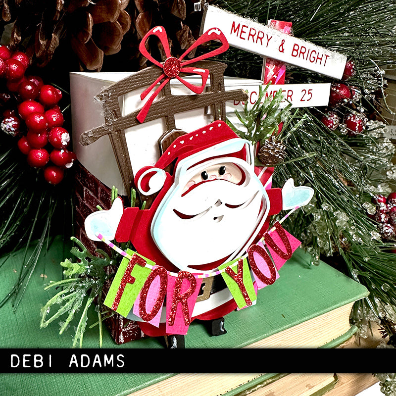 Sizzix - Tim Holtz - Thinlits Colorize Dies - Santa Greetings