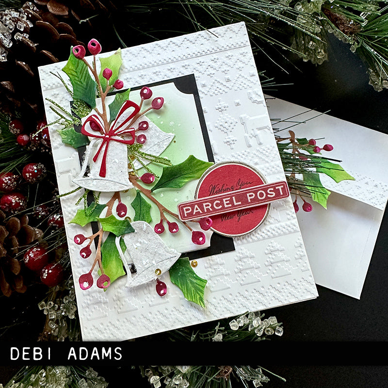 Sizzix -Tim Holtz - Embossing Folder - 3D - Holiday Knit