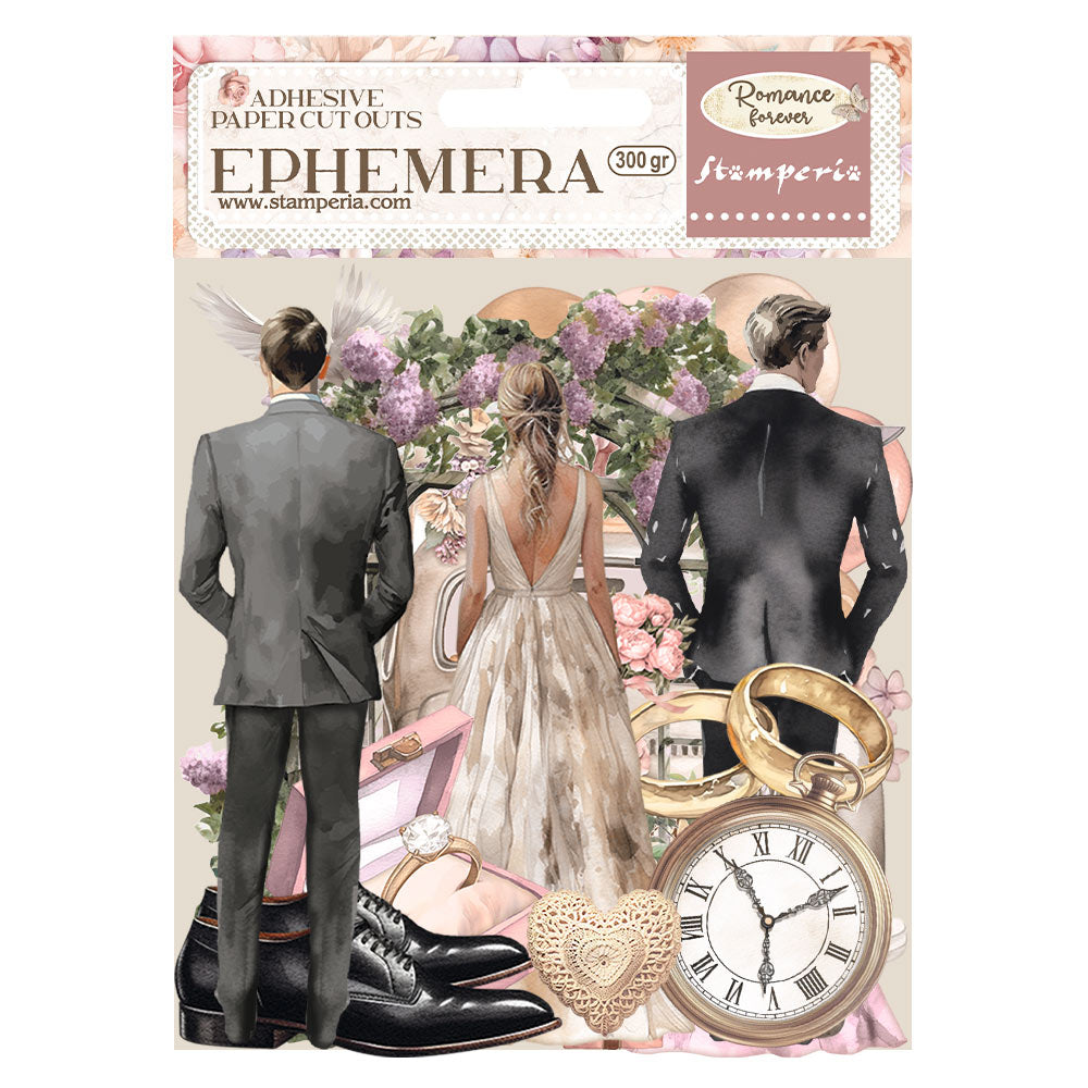 Stamperia - Romance Forever - Adhesive Ephemera - Ceremony